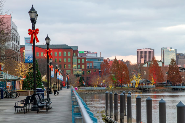 View of Wilmington, DE Riverfront