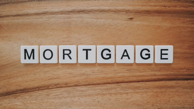 Mortgage spelled out in letters